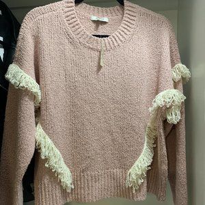 Madewell Fringe Sweater